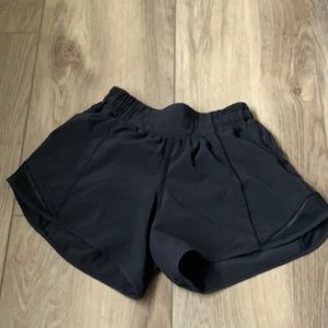Black Lulu 4 inch Hotty Hot Shorts